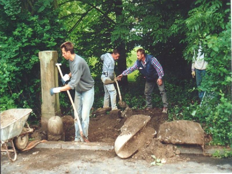 Tor im Park von Haus Dahl zum Sundern / Haus Dahl. - Hagen ...